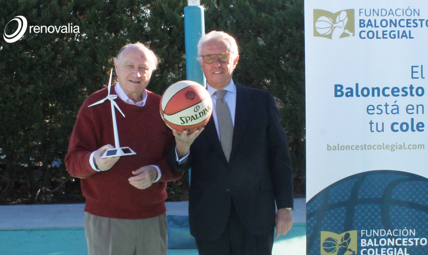 Una unión muy responsable: Renovalia y la fundación Baloncesto Colegial acuerdan su colaboración Una unión muy responsable: Renovalia y la fundación Baloncesto Colegial acuerdan su colaboración