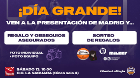 ¡Ven a la presentación de Madrid y optarás a grandes regalos de nuestros partners! 