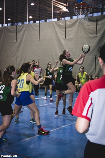 Entrando a canasta con fuerza