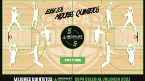 Vota ya los Mejores Quintetos de Copa Colegial Valencia