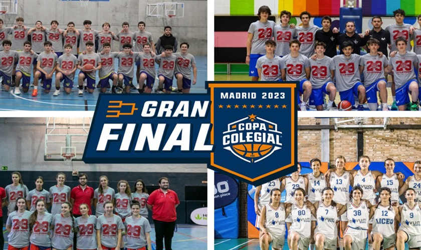 ¡Ya están aquí! Finales de la Copa Colegial Madrid 2023