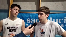 ZONA MIXTA | Daniel Torcal y Pablo Colón tras el Romareda - Molière