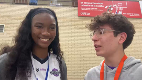 Zona mixta tras las Grandes Finales con Fabio Lagunar